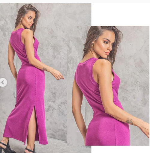 Vestido fucsia Priline Store