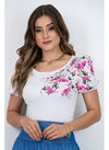 Blouse Ema Localized Floral Print